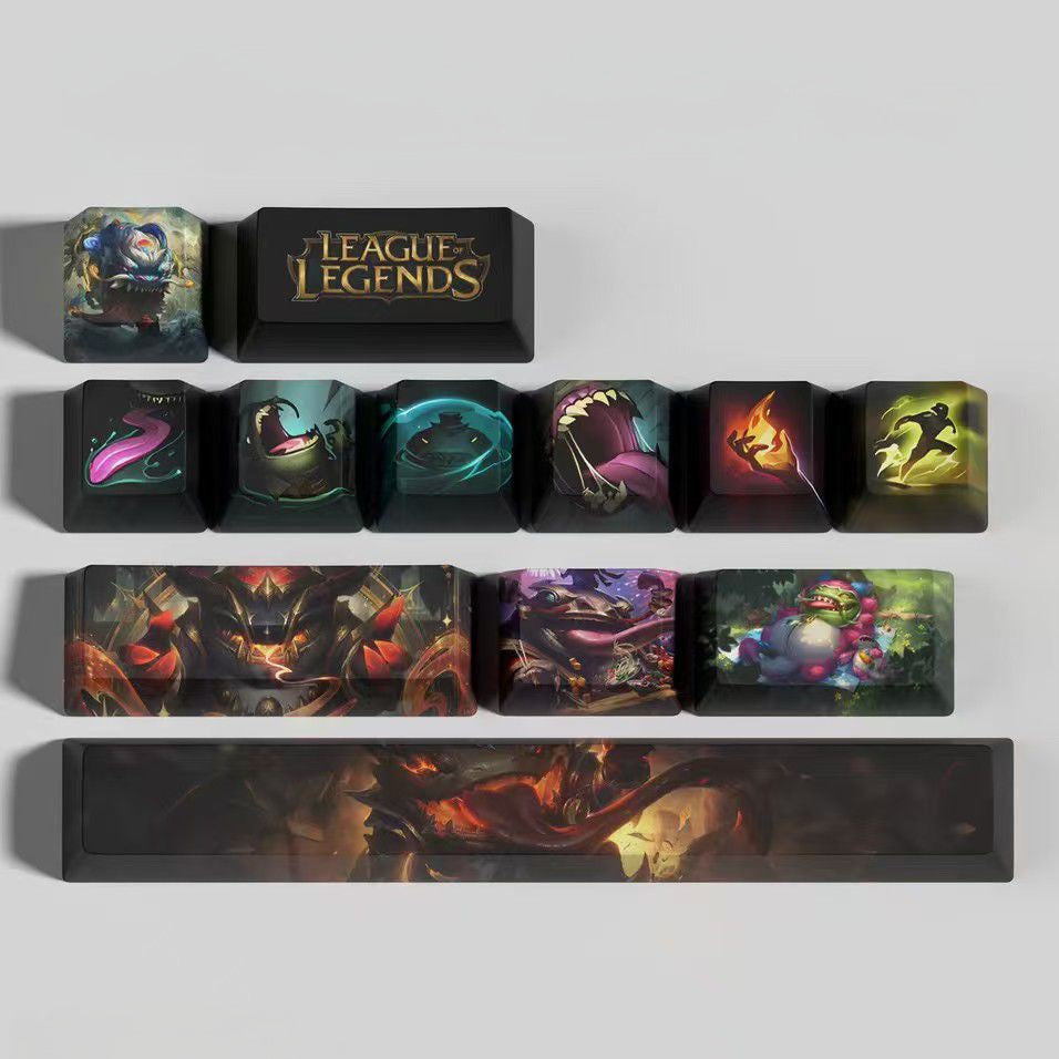 SPECIAL EDITION League of Legends Tahm Kench Keycaps