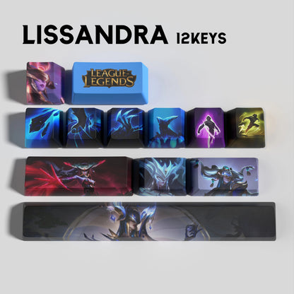 SPECIAL EDITION League of Legends Lissandra Keycaps