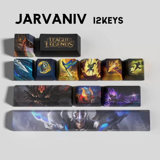 SPECIAL EDITION League of Legends Jarvan IV Keycaps