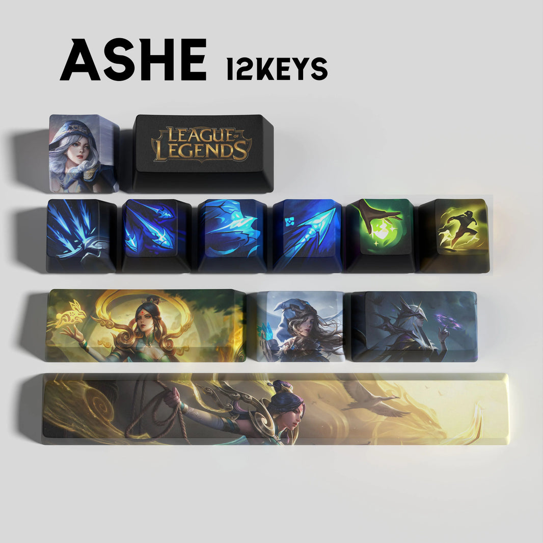 Hextech Keys | League-Inspired Custom Keycaps for Gamers