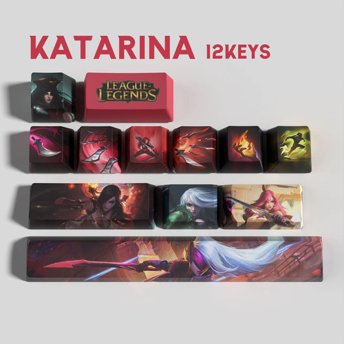 SPECIAL EDITION League of Legends Katarina Keycaps
