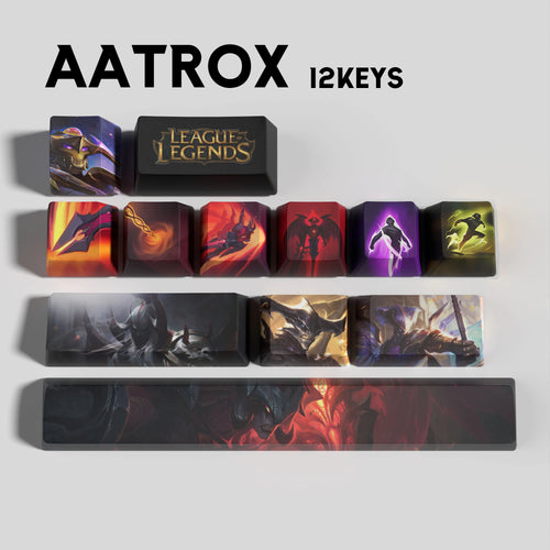 SPECIAL EDITION League of Legends Aatrox Keycaps