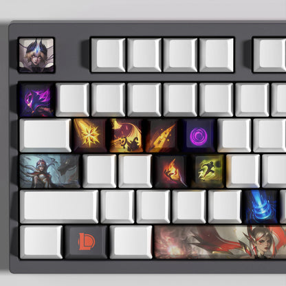 NEW SPECIAL EDITION League of Legends Leblanc Keycaps – 14 Key