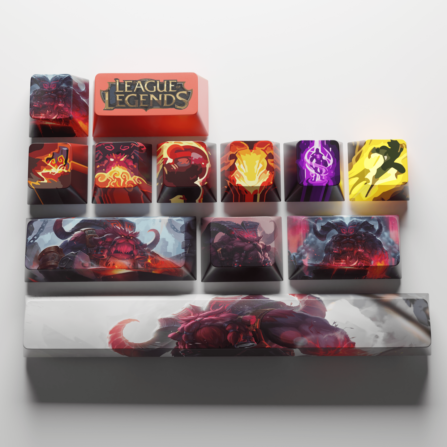 SPECIAL EDITION League of Legends Ornn Keycaps