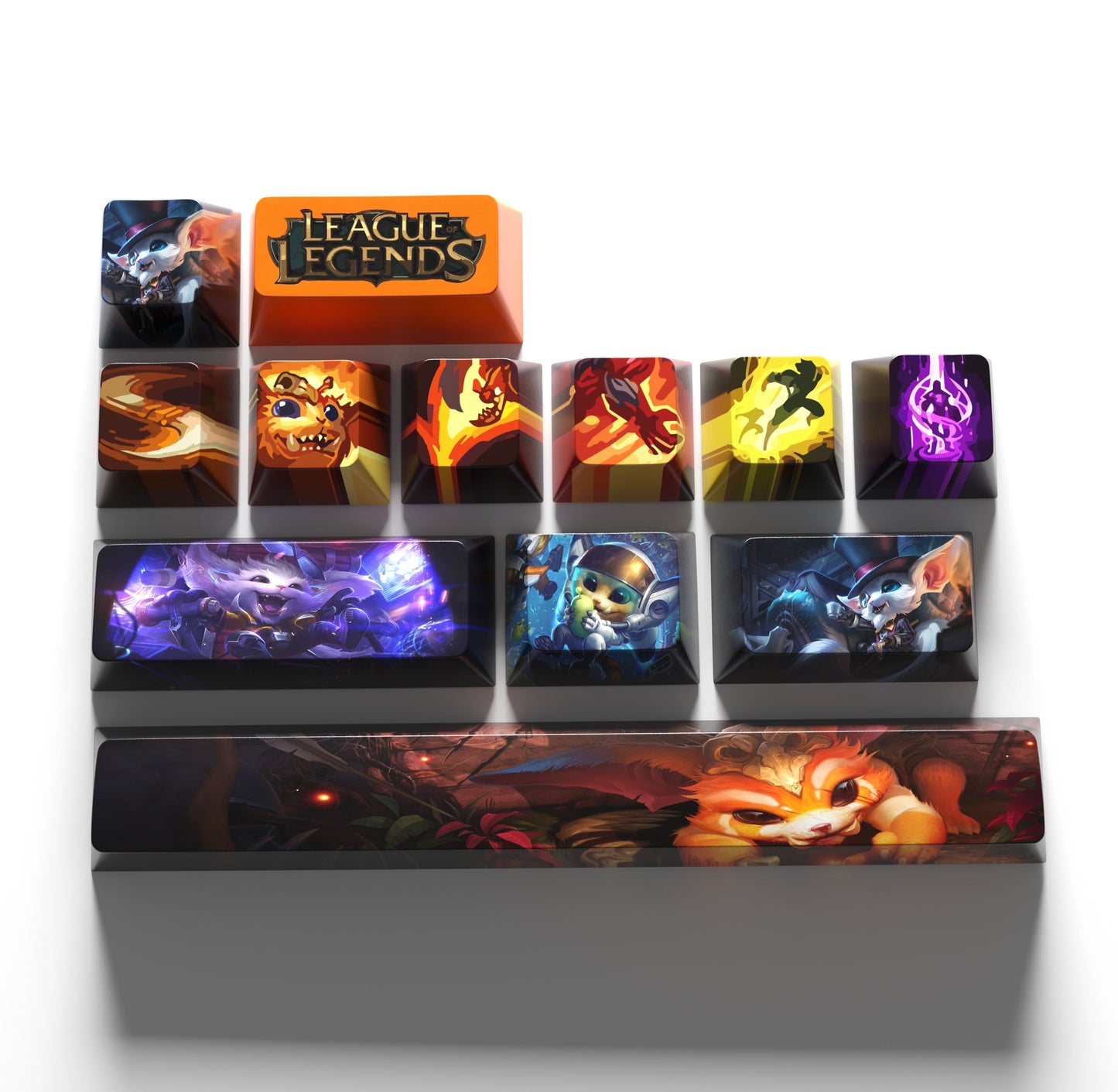 SPECIAL EDITION League of Legends Gnar Keycaps