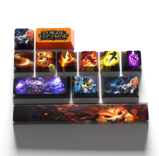 SPECIAL EDITION League of Legends Gnar Keycaps