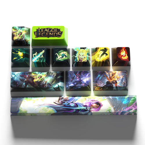 SPECIAL EDITION League of Legends Zeri Keycaps