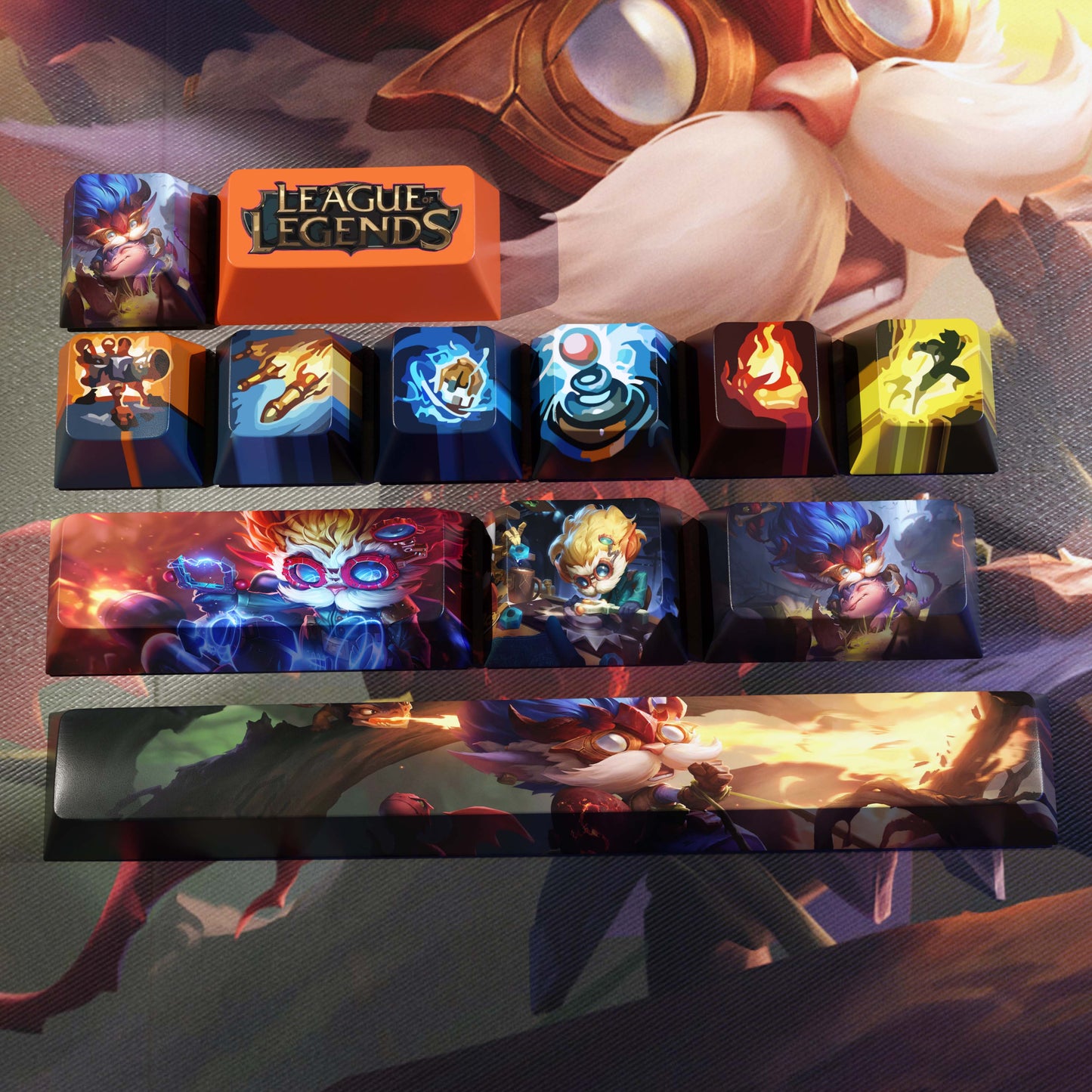 SPECIAL EDITION League of Legends Heimerdinger Keycaps