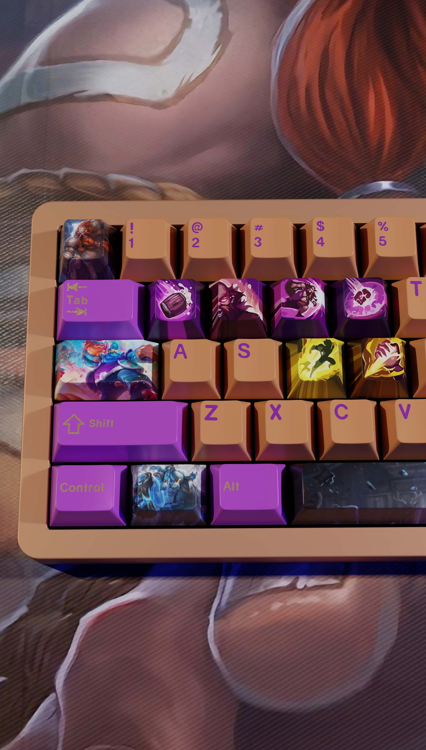 SPECIAL EDITION League of Legends Gragas Keycaps