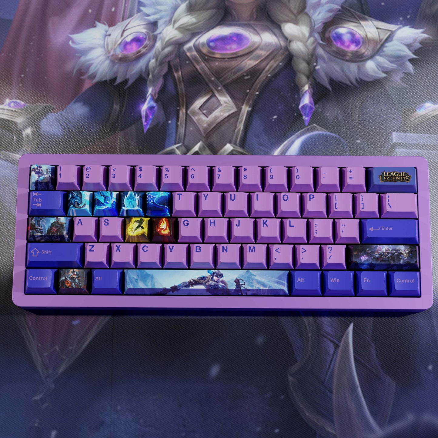 SPECIAL EDITION League of Legends Sejuani Keycaps