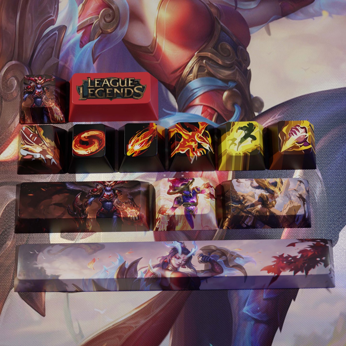 SPECIAL EDITION League of Legends Shyvana Keycaps