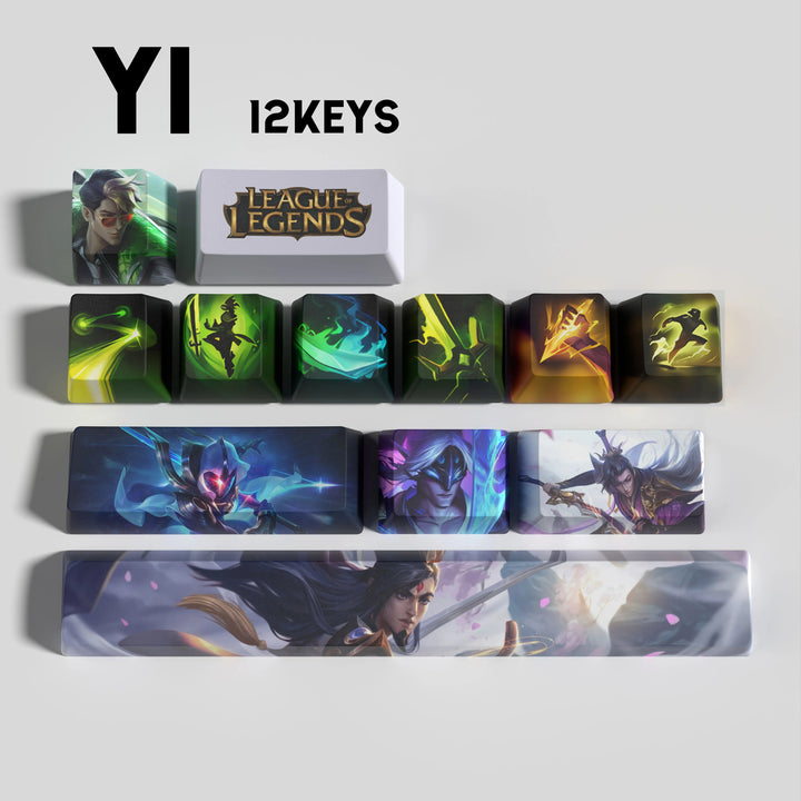 Hextech Keys | League-Inspired Custom Keycaps for Gamers