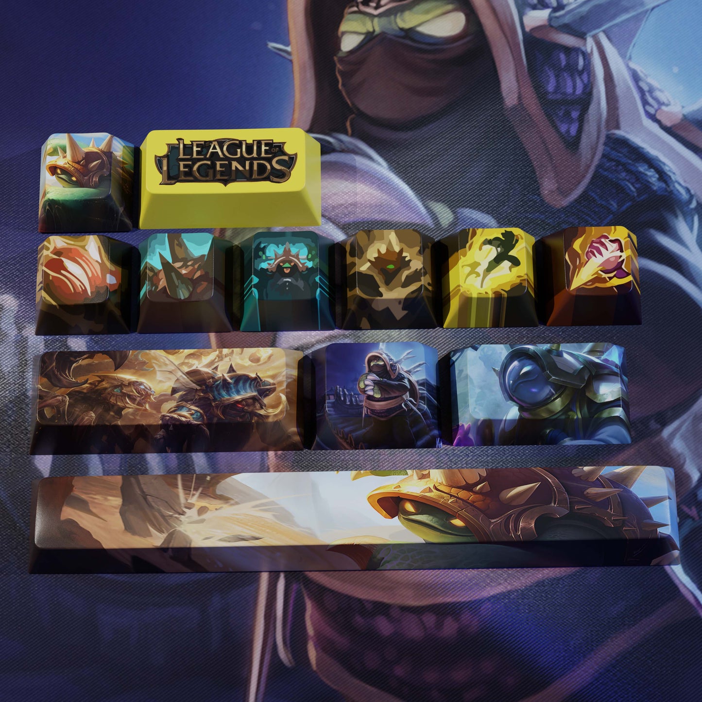 SPECIAL EDITION League of Legends Rammus Keycaps