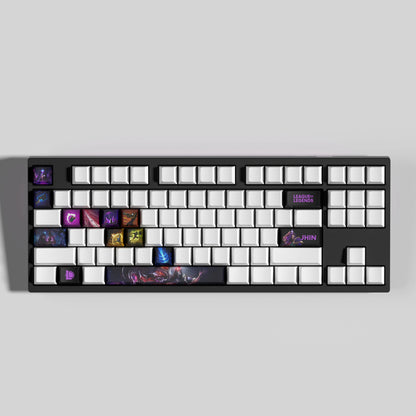 NEW SPECIAL EDITION League of Legends Jhin Keycaps – 14 Key