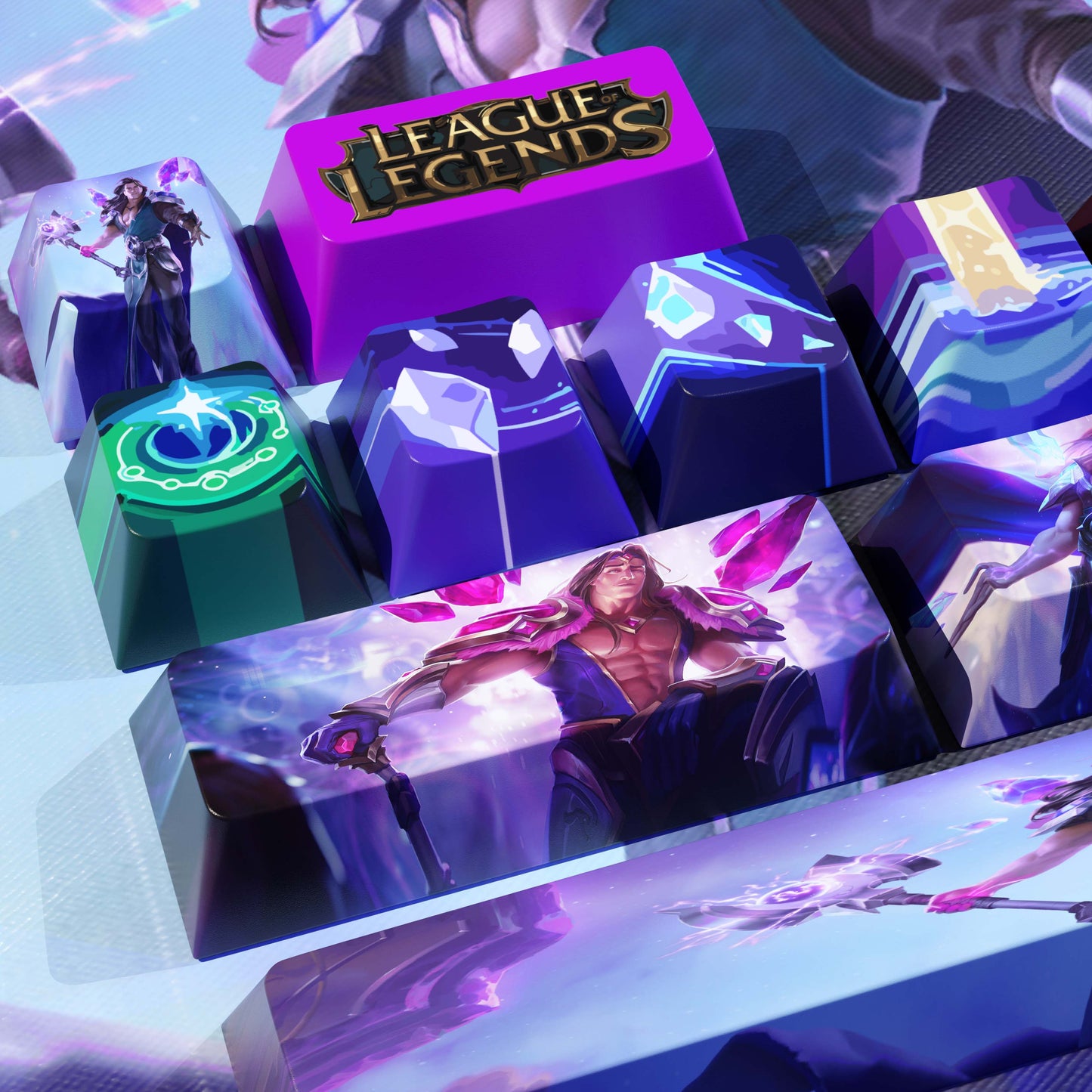 SPECIAL EDITION League of Legends Taric Keycaps