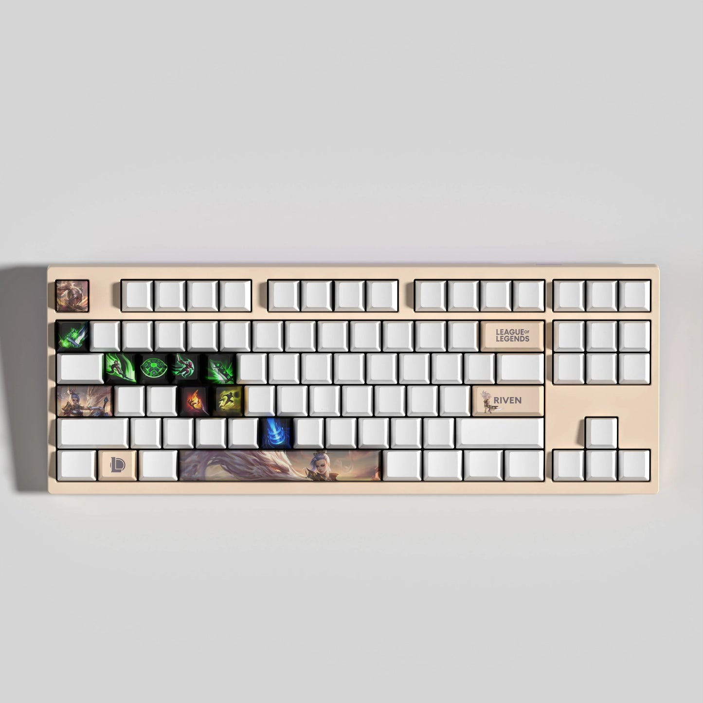 NEW SPECIAL EDITION League of Legends Riven Keycaps – 14 Key