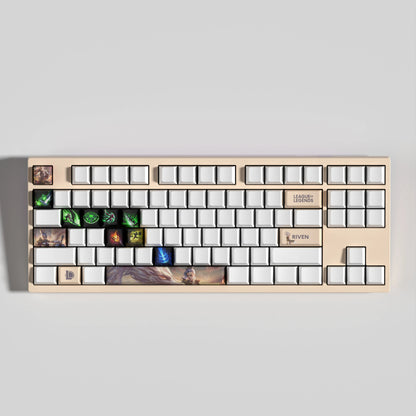 NEW SPECIAL EDITION League of Legends Riven Keycaps – 14 Key