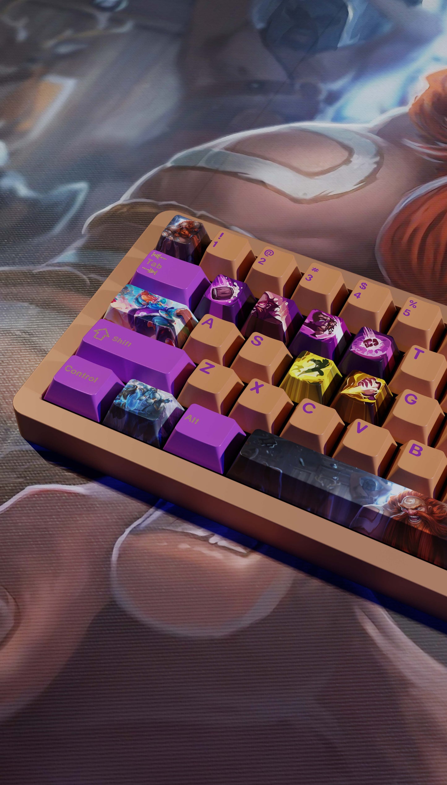 SPECIAL EDITION League of Legends Gragas Keycaps