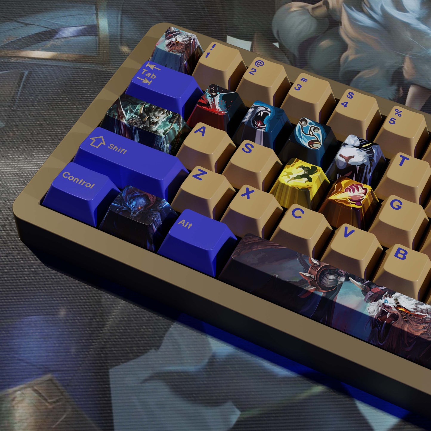 SPECIAL EDITION League of Legends Rengar Keycaps