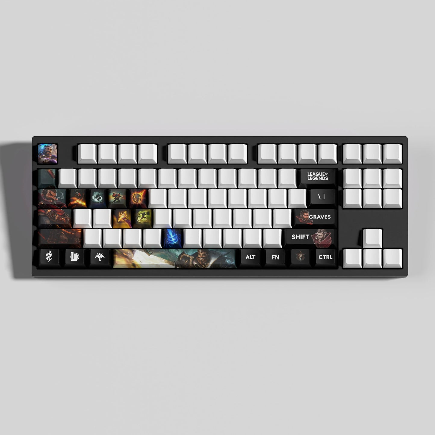 SPECIAL EDITION League of Legends Graves Keycaps – 30 Key