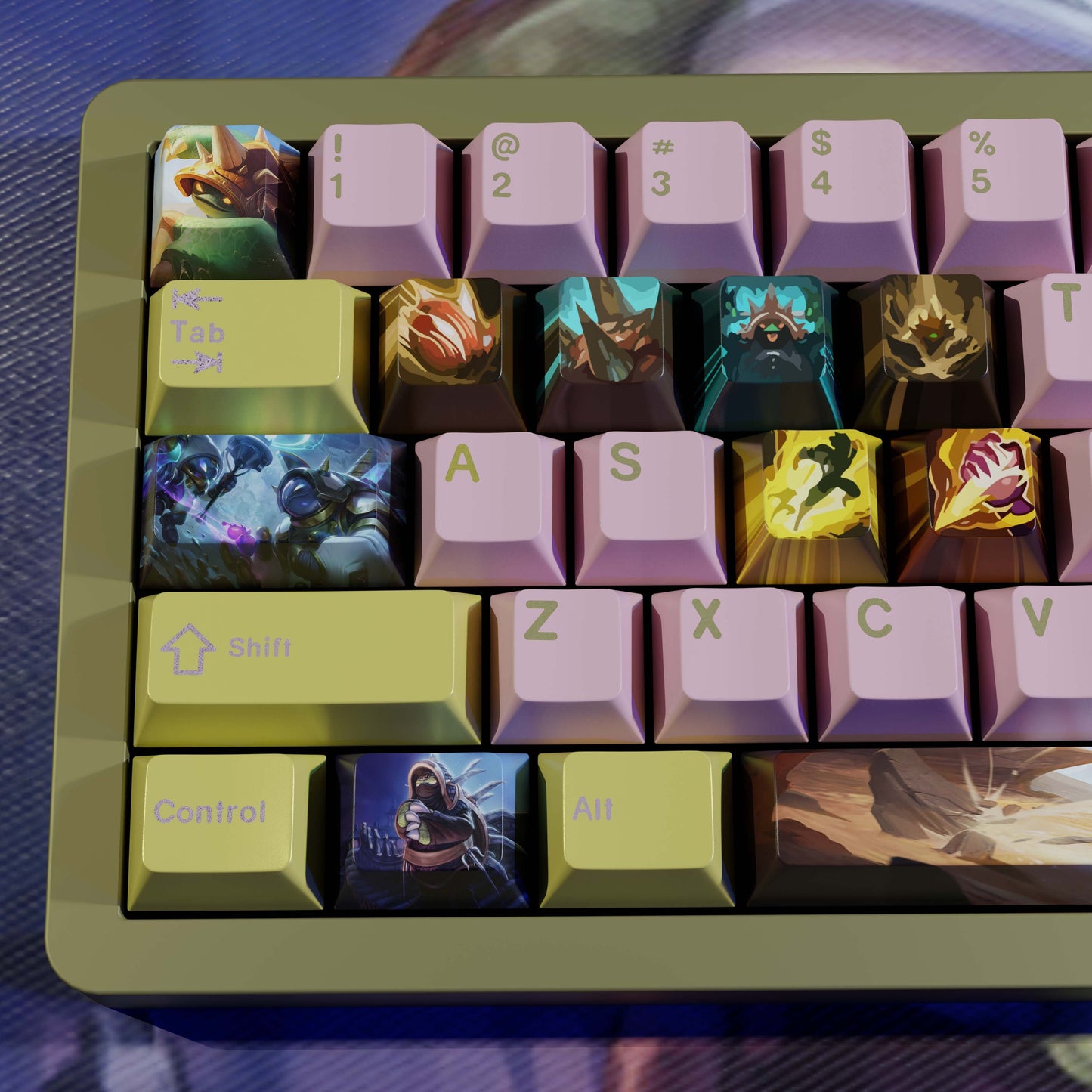 SPECIAL EDITION League of Legends Rammus Keycaps