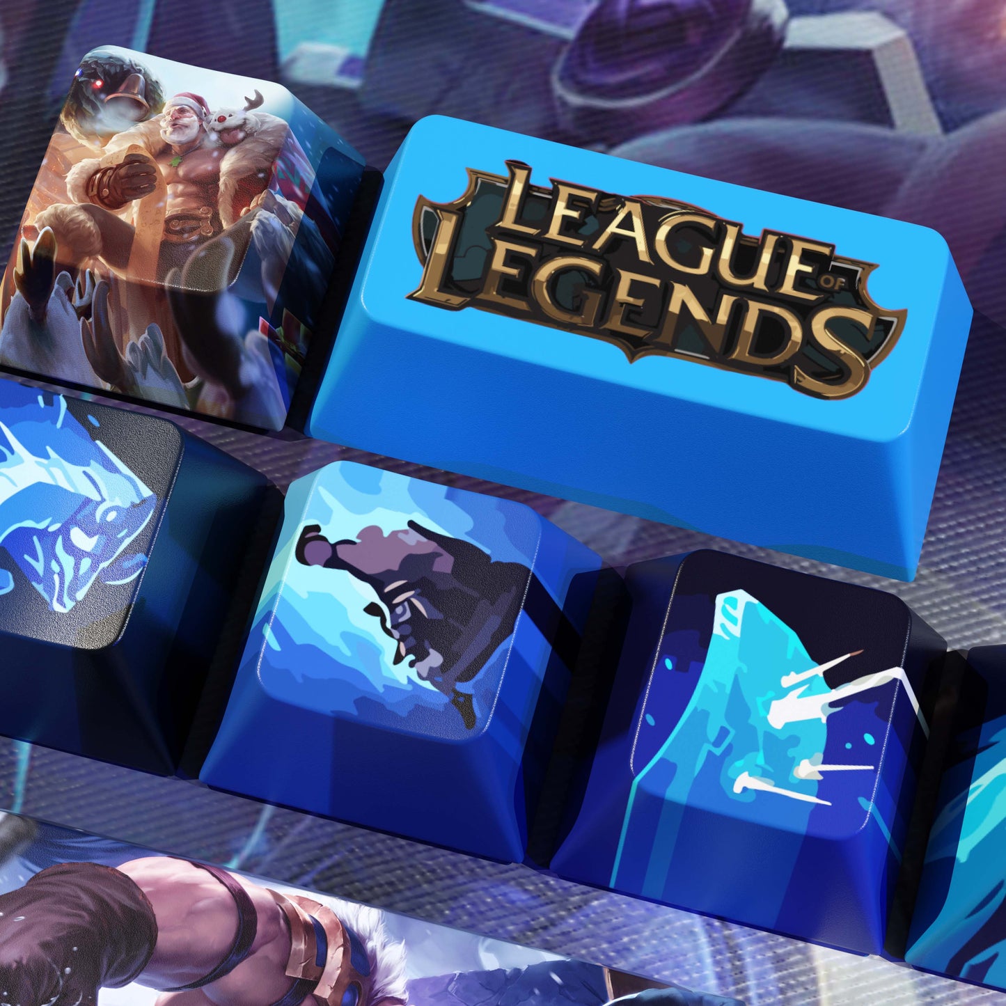 SPECIAL EDITION League of Legends Braum Keycaps