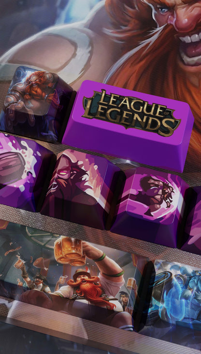 SPECIAL EDITION League of Legends Gragas Keycaps