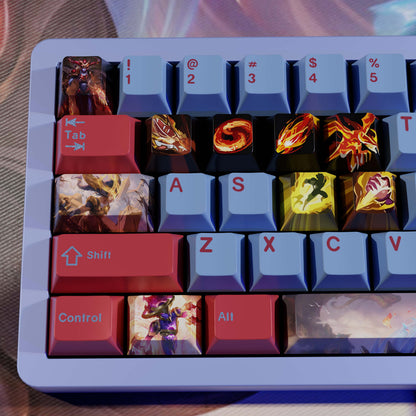 SPECIAL EDITION League of Legends Shyvana Keycaps