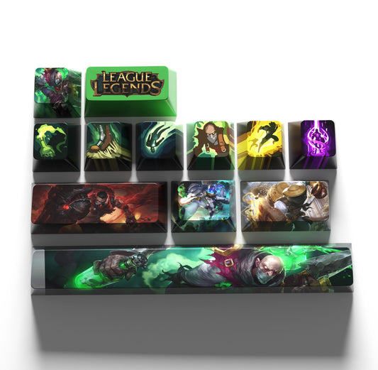 SPECIAL EDITION League of Legends Singed Keycaps