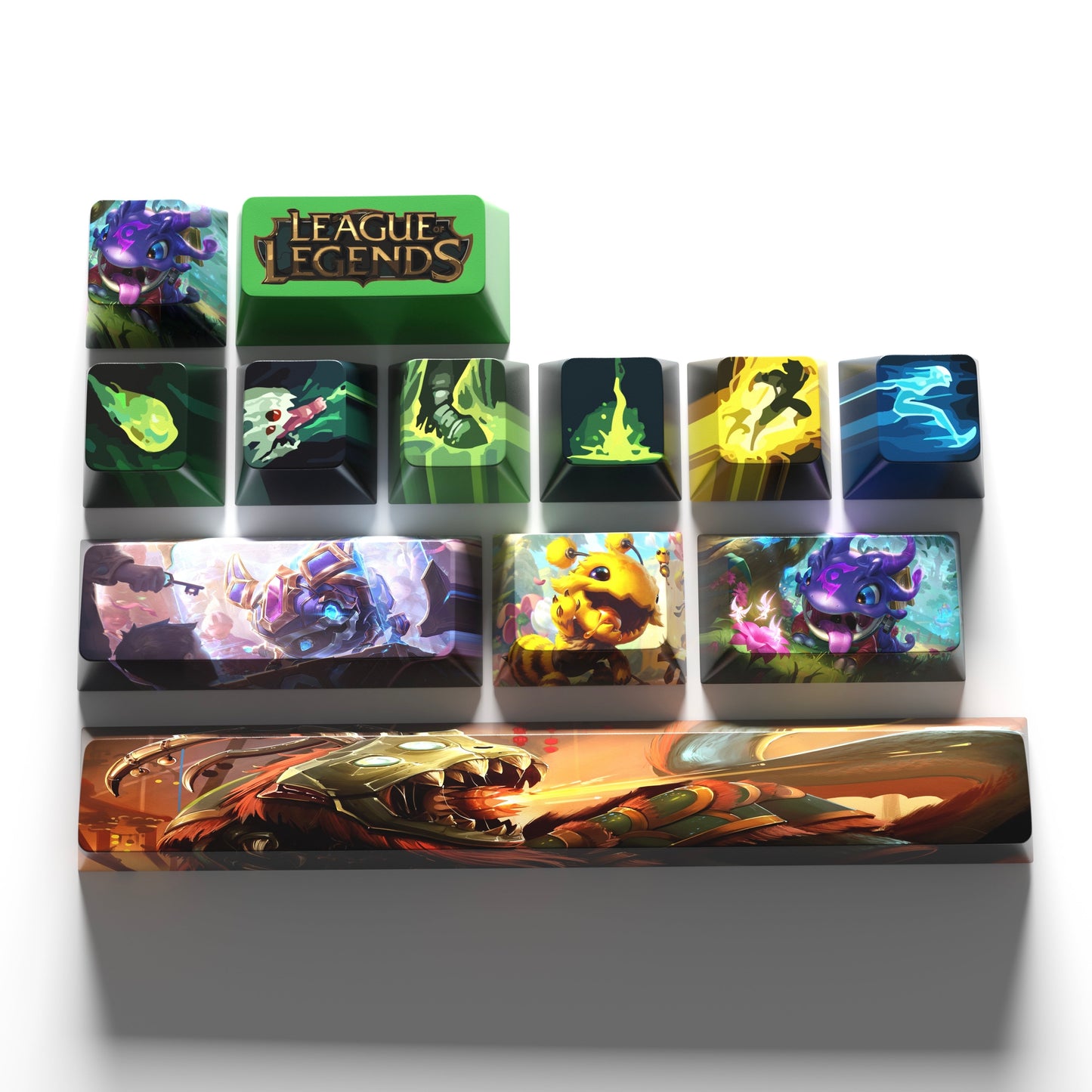 SPECIAL EDITION League of Legends Kog’Maw Keycaps