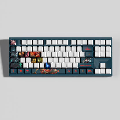 SPECIAL EDITION League of Legends Miss Fortune Keycaps – 30 Custom Keys