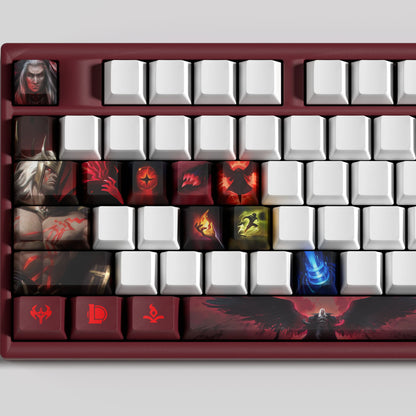 SPECIAL EDITION League of Legends Swain Keycaps – 30 Custom Keys