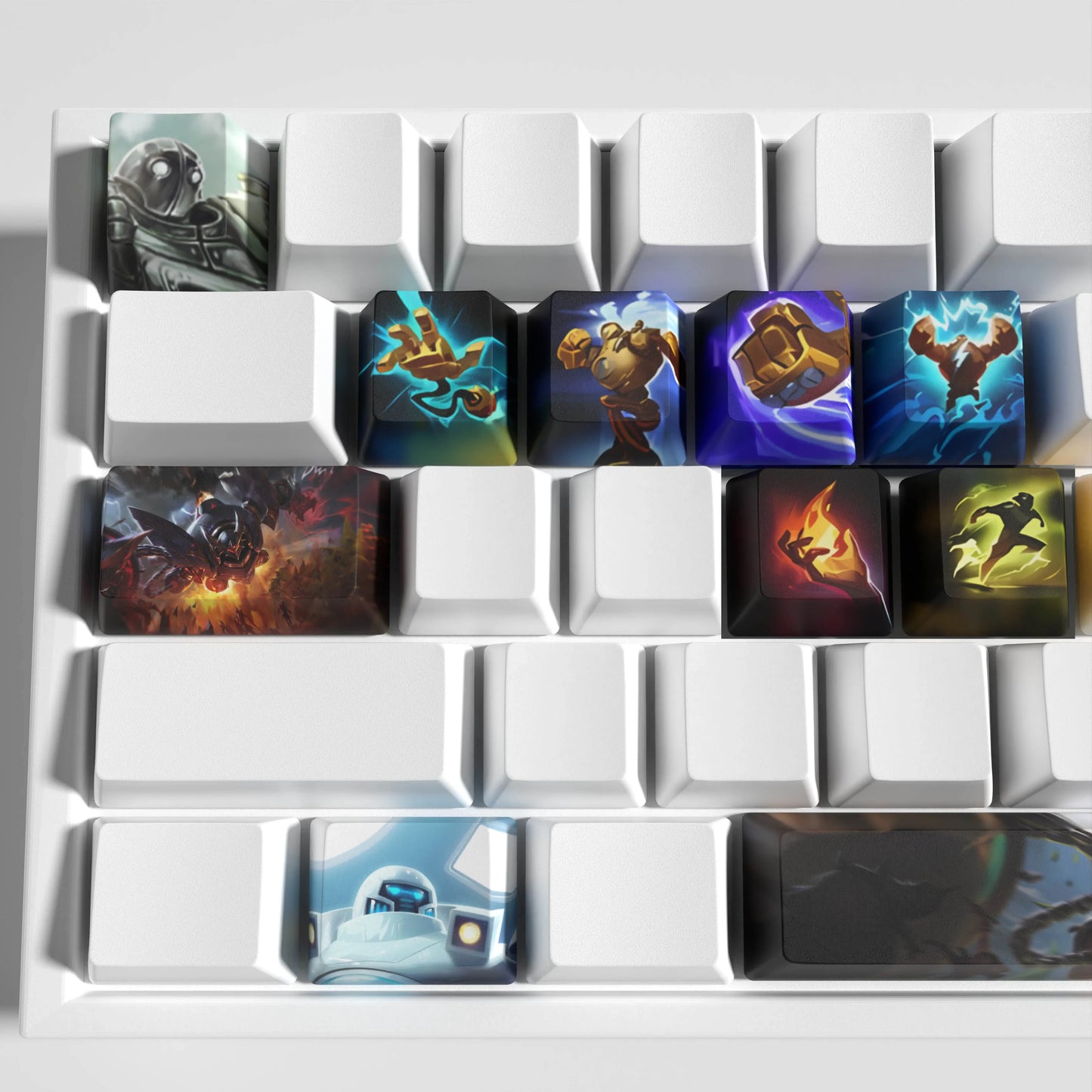 SPECIAL EDITION League of Legends Blitzcrank Keycaps – 12 Custom Keys