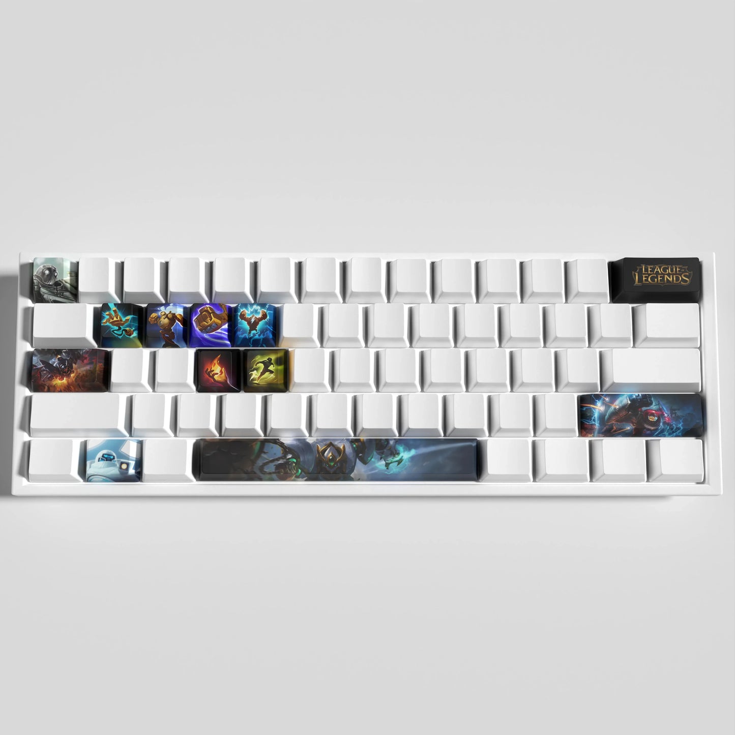 SPECIAL EDITION League of Legends Blitzcrank Keycaps – 12 Custom Keys