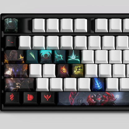 SPECIAL EDITION League of Legends Pyke Keycaps – 30 Custom Keys