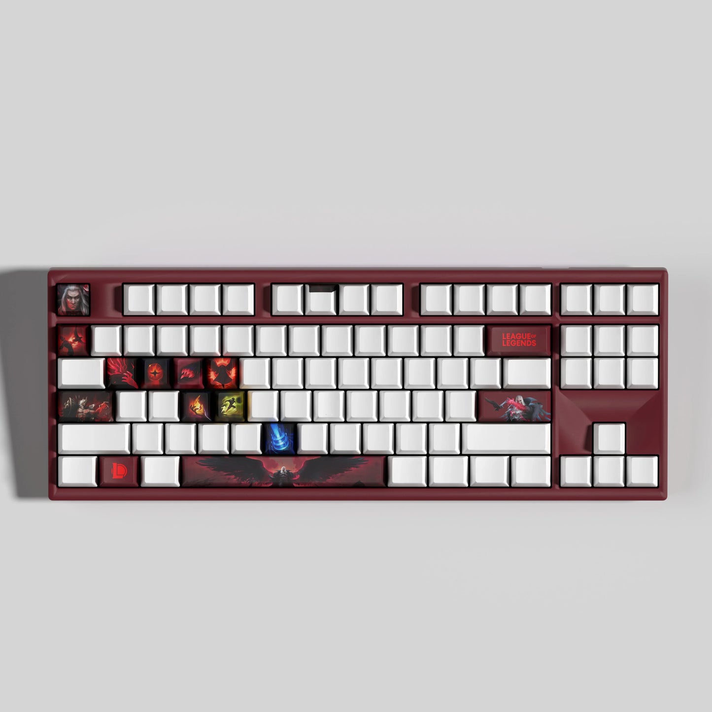 SPECIAL EDITION League of Legends Swain Keycaps – 14 Custom Keys