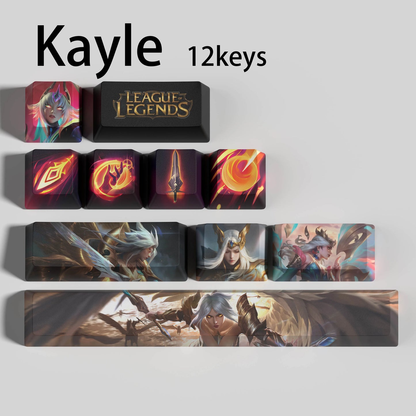 SPECIAL EDITION League of Legends Kayle Keycaps