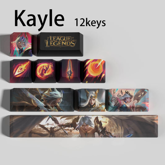 SPECIAL EDITION League of Legends Kayle Keycaps