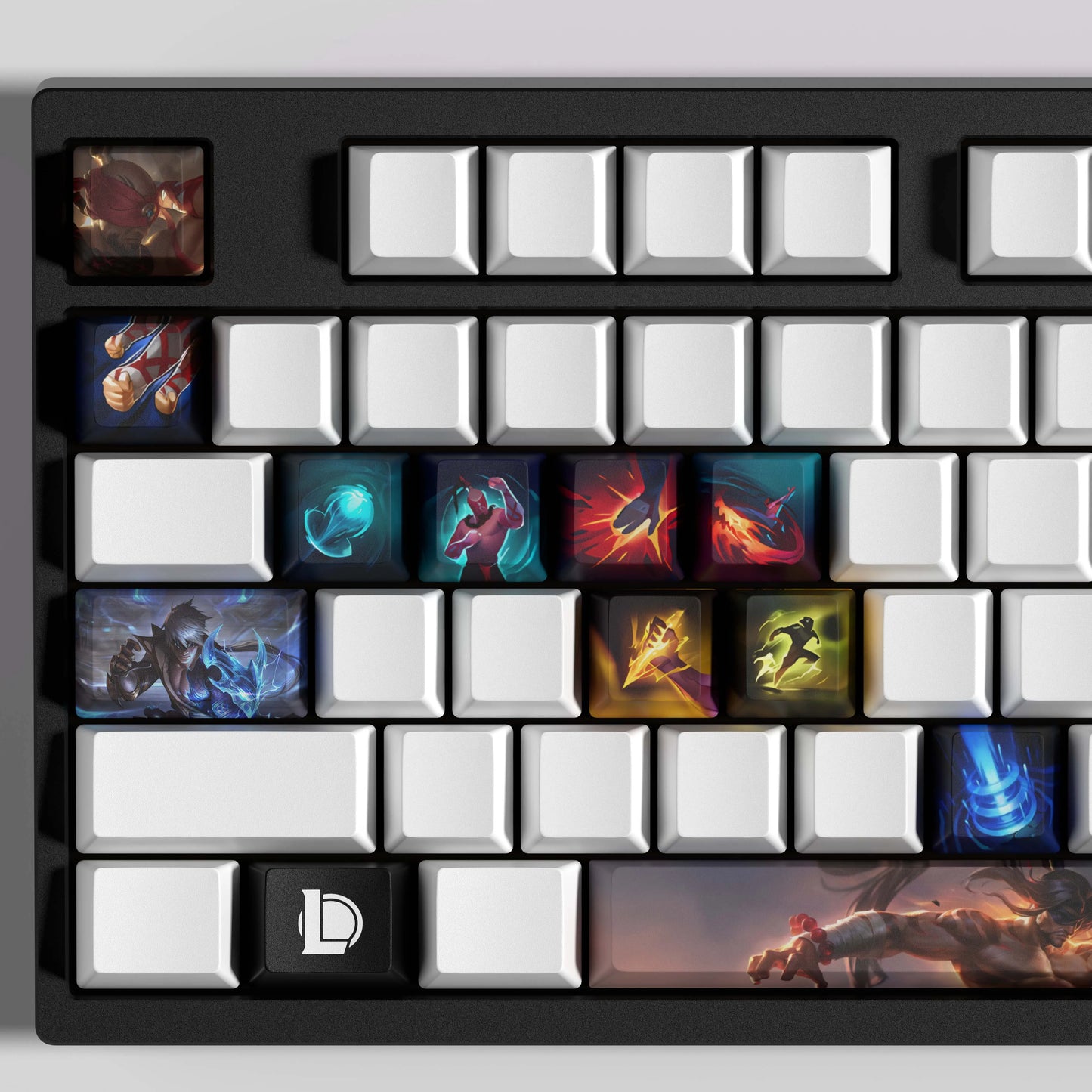 SPECIAL EDITION League of Legends Lee Sin Keycaps – 14 Custom Keys