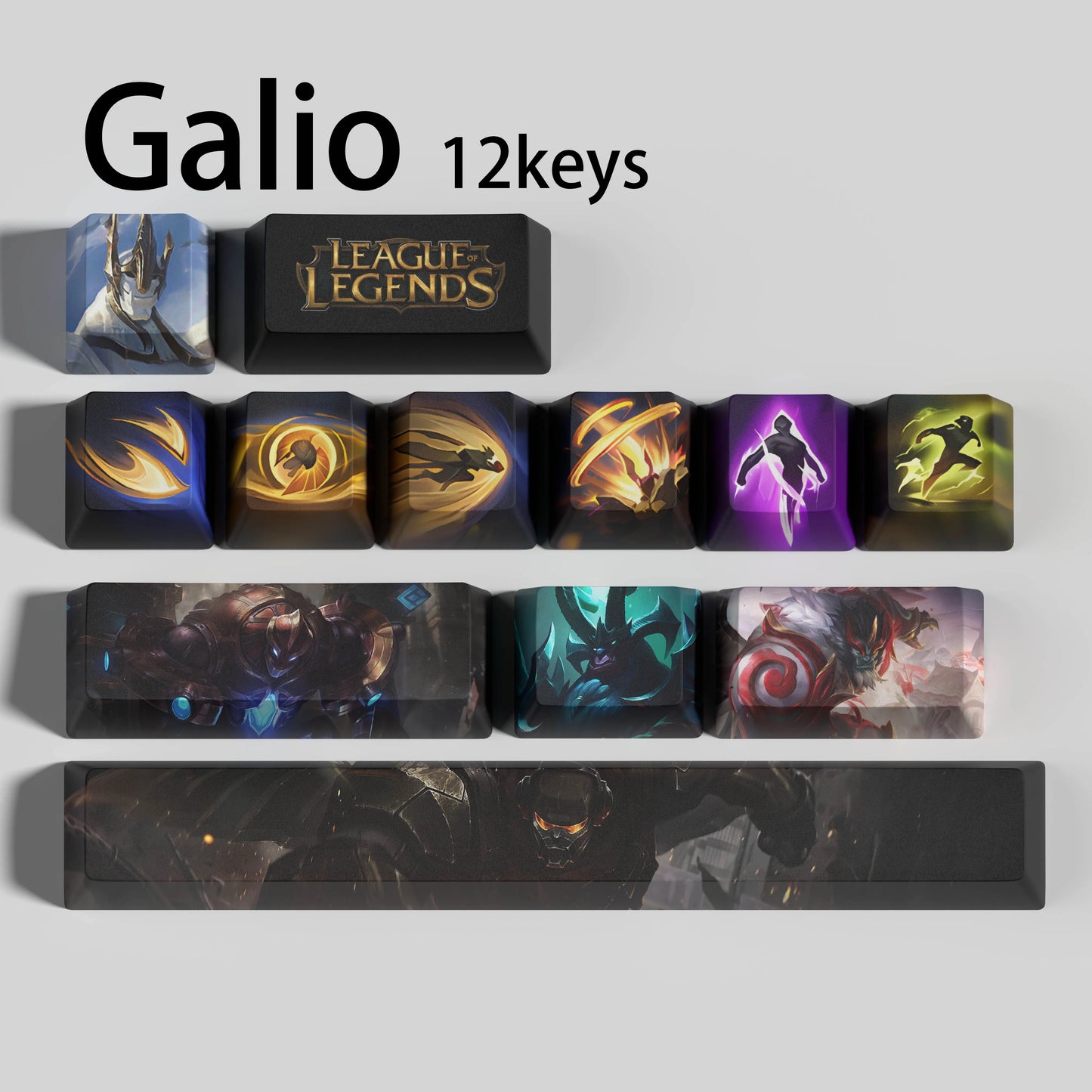 SPECIAL EDITION League of Legends Galio Keycaps