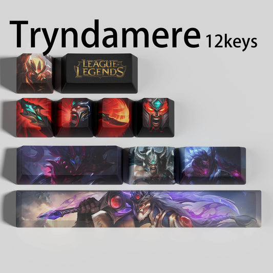 SPECIAL EDITION League of Legends Tryndamere Keycaps