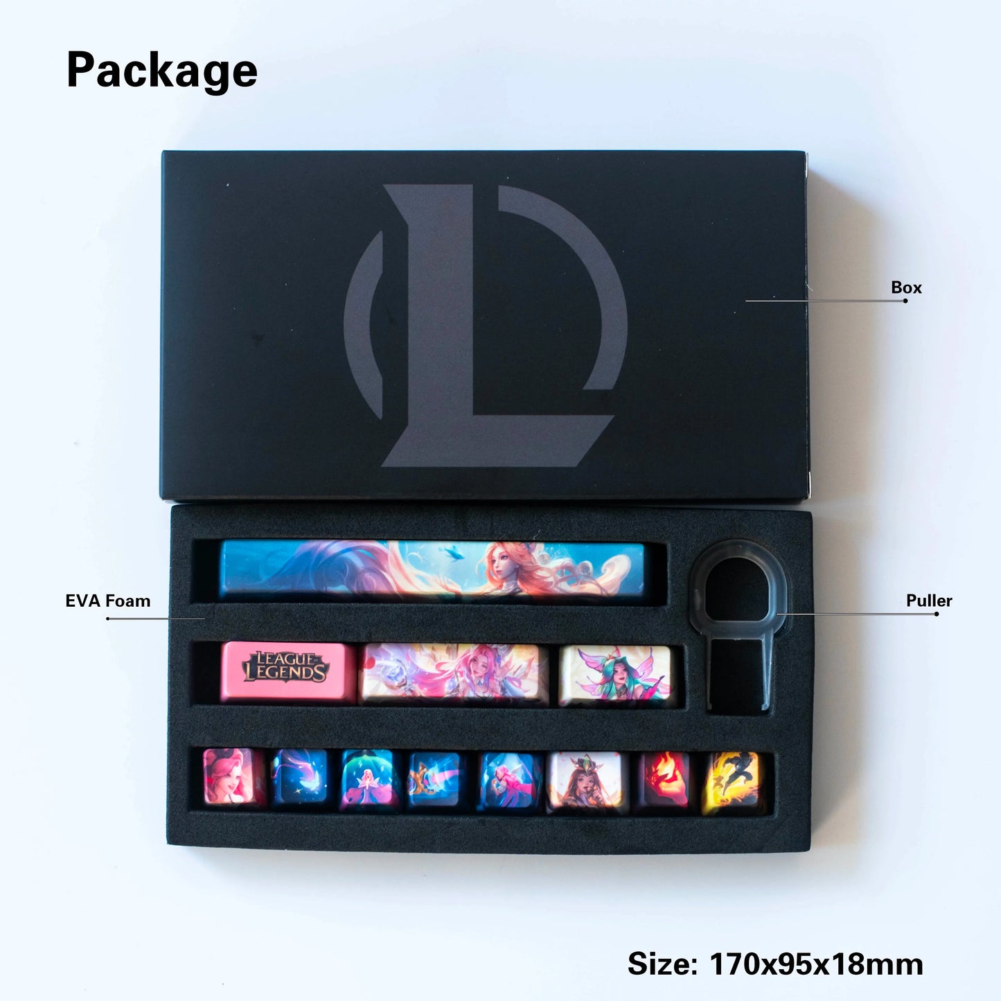 SPECIAL EDITION League of Legends Sivir Keycaps