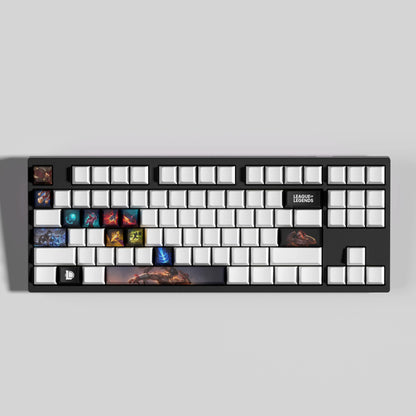 SPECIAL EDITION League of Legends Lee Sin Keycaps – 14 Custom Keys