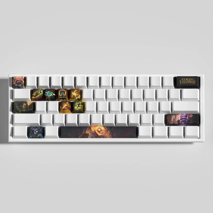 SPECIAL EDITION League of Legends Amumu Keycaps – 12 Custom Keys