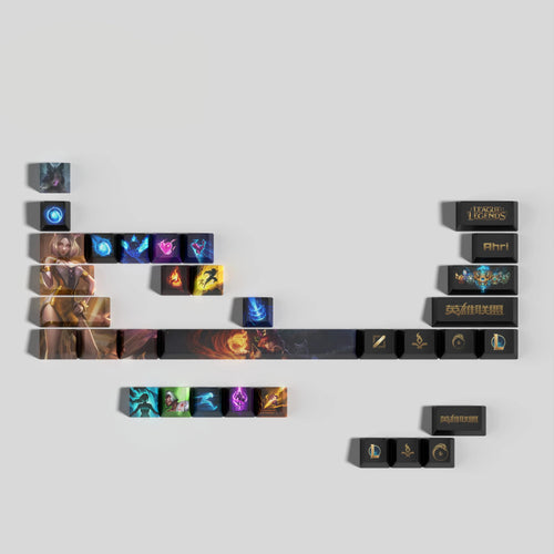 NEW League of Legends Ahri Keycaps – 29 Key
