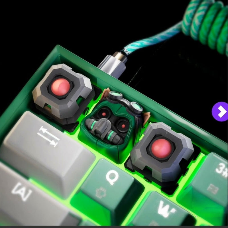 Hextech Keys | League-Inspired Custom Keycaps for Gamers