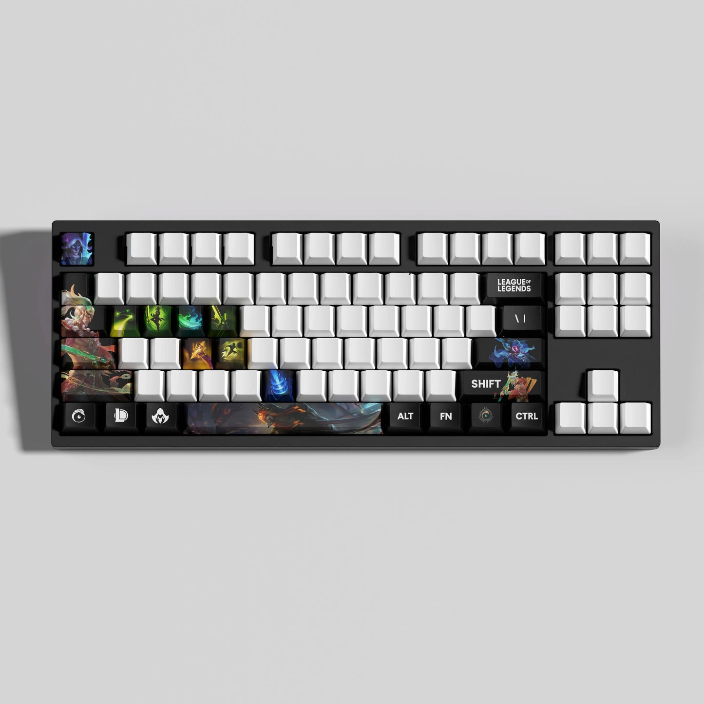 SPECIAL EDITION League of Legends Master Yi Keycaps – 30 Custom Keys