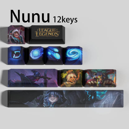 SPECIAL EDITION League of Legends Nunu Keycaps
