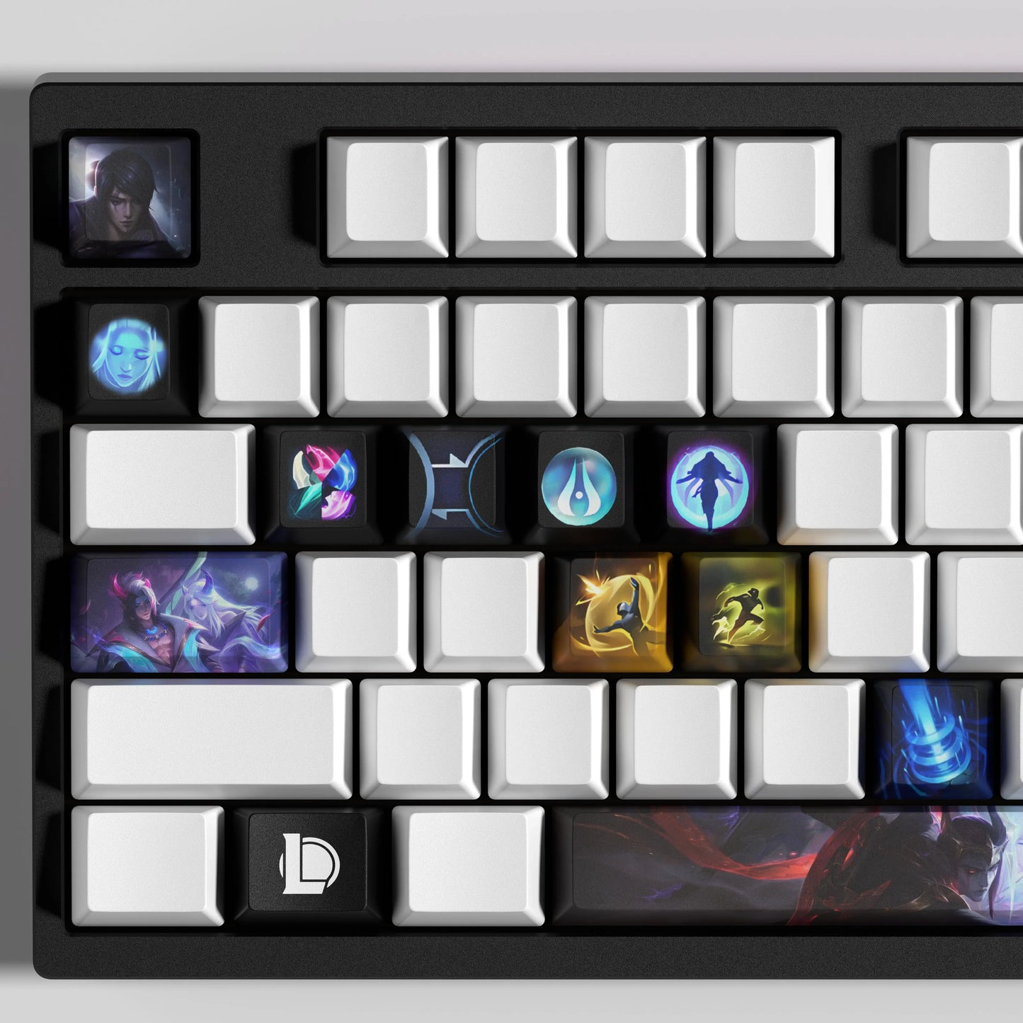 SPECIAL EDITION League of Legends Aphelios Keycaps – 14 Custom Keys