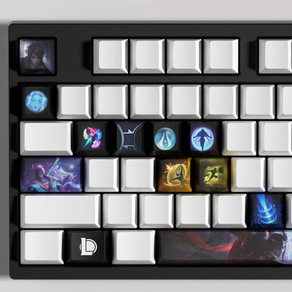 SPECIAL EDITION League of Legends Aphelios Keycaps – 14 Custom Keys